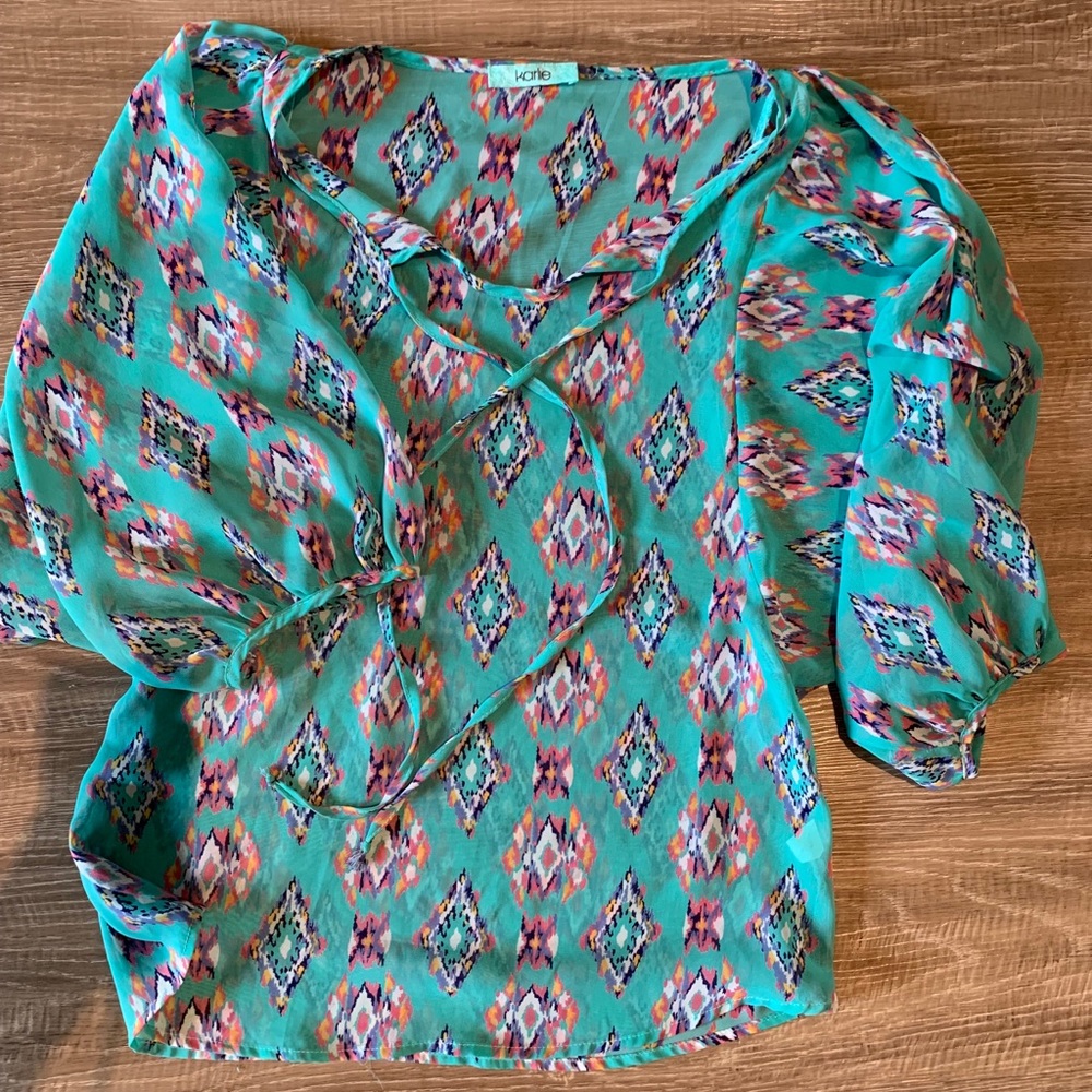 Karlie Multi Color Small Blouse